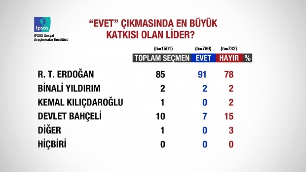 Kim "Evet" dedi, kim "Hayır" dedi 20