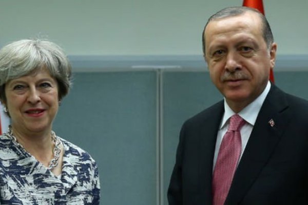 Cumhurbaşkanı Erdoğan May ile görüştü