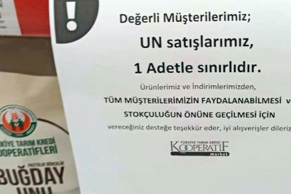 Un satışına da kota…