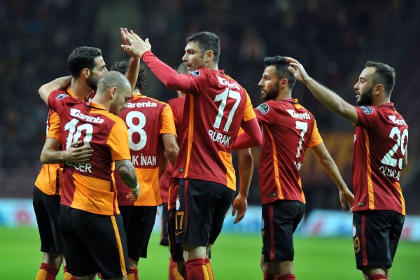 Galatasaray'dan gol yağmuru