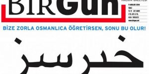 O manşet için gazeteye soruşturma