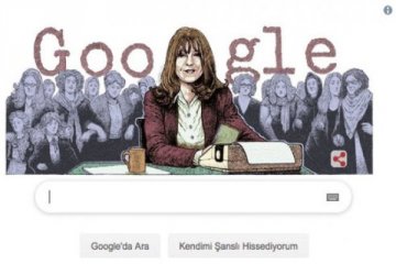 Google'dan Duygu Asena için doodle