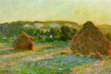 Monet'in "Les Meules" tablosuna rekor fiyat