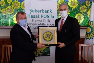 Şekerbank'tan Trakya Birlik üyesi çiftçilere Hasat kart