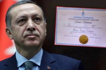 YÖK Başkanı da Erdoğan'ın diplomasını bulamamış!